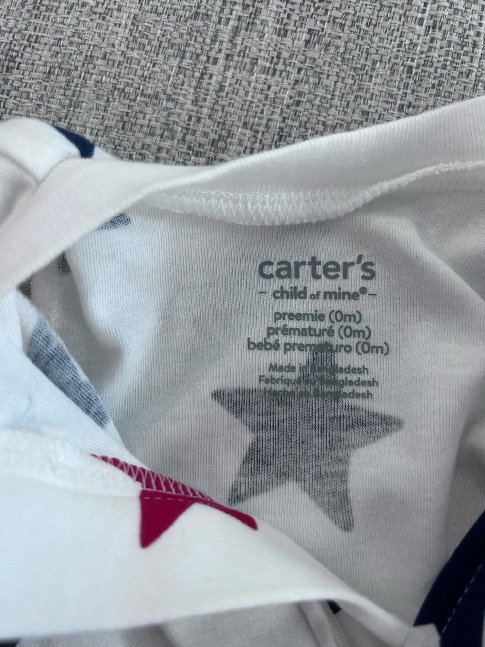 Carters Preemie & Wonder Nation Newborn One Piece Bundle. NWT